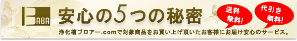 安心の5つの秘密