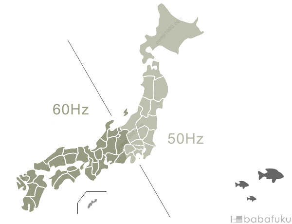 Hz(50Hz・60Hz)のご説明 Hz(50Hz・60Hz)のご説明