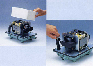 ダイヤフラム式補修方法