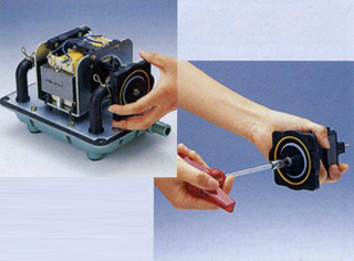 ダイヤフラム式補修方法