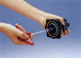 ダイヤフラム式補修方法