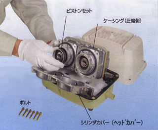 ピストン式補修方法