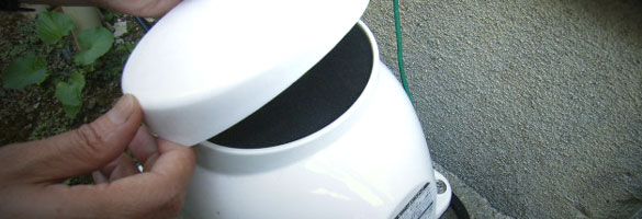 ブロアーのメンテナンス(はめ込み式タイプ)