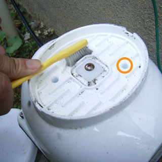 ブロアーのメンテナンス(はめ込み式タイプ)