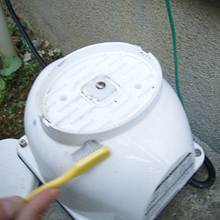 ブロアーのメンテナンス(はめ込み式タイプ)