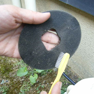 ブロアーのメンテナンス(はめ込み式タイプ)