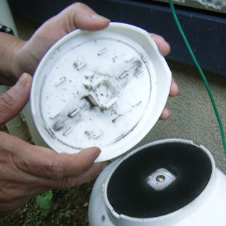 ブロアーのメンテナンス(はめ込み式タイプ)