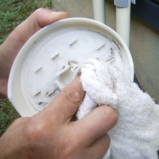 ブロアーのメンテナンス(はめ込み式タイプ)