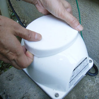 ブロアーのメンテナンス(はめ込み式タイプ)