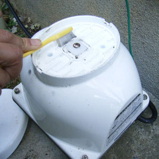 ブロアーのメンテナンス(はめ込み式タイプ)