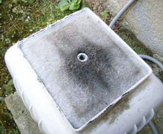 ブロアーのメンテナンス(ネジ式タイプ)