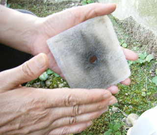 ブロアーのメンテナンス(ネジ式タイプ)