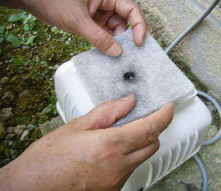 ブロアーのメンテナンス(ネジ式タイプ)