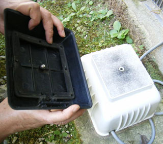 ブロアーのメンテナンス(ネジ式タイプ)