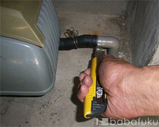 ブロアー取り付け方(直管)