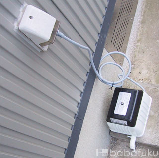 ブロアー取り付け方(L字管)