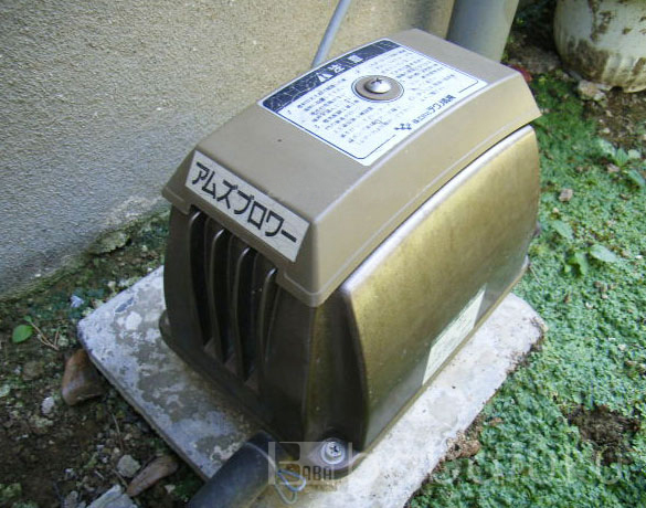 浄化槽ブロアー アムズ(高槻)T-30A~60A 詳細図 浄化槽ブロアー アムズ(高槻)T-30A~60A 詳細図