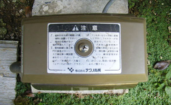 浄化槽ブロアー アムズ(高槻)T-30A～60A 詳細図