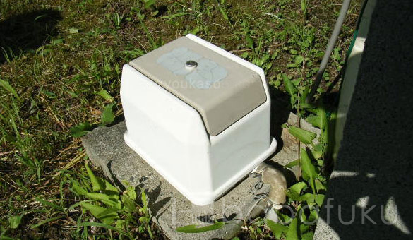 浄化槽ブロアー ダイキLP-30C～60C 詳細図