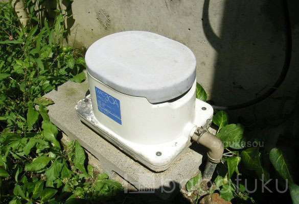 浄化槽ブロアー フジクリーンMAC-30A~60A 詳細図 浄化槽ブロアー フジクリーンMAC-30A~60A 詳細図