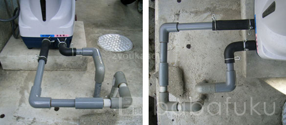 浄化槽ブロアー 日立MB-80W 詳細図