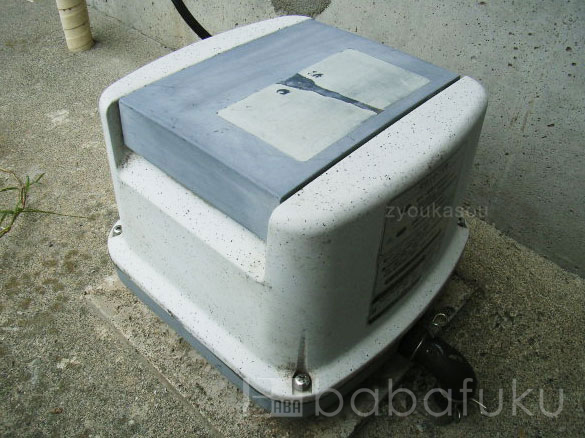 浄化槽ブロアー ナショナルSAF(SAD)-30~60 詳細図 浄化槽ブロアー ナショナルSAF(SAD)-30~60 詳細図