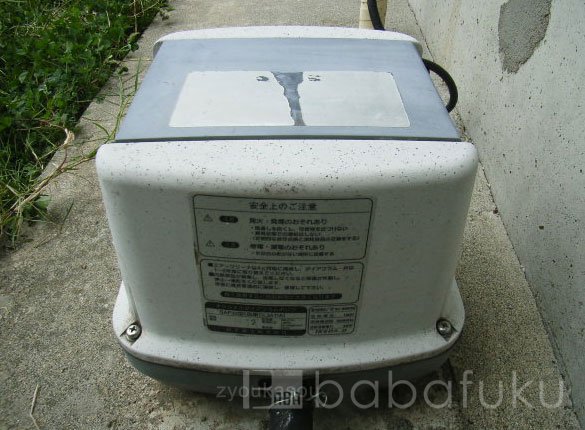 浄化槽ブロアー ナショナルSAF(SAD)-30~60 詳細図 浄化槽ブロアー ナショナルSAF(SAD)-30~60 詳細図