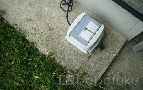 浄化槽ブロアー ナショナルSAF(SAD)-30～60 詳細図