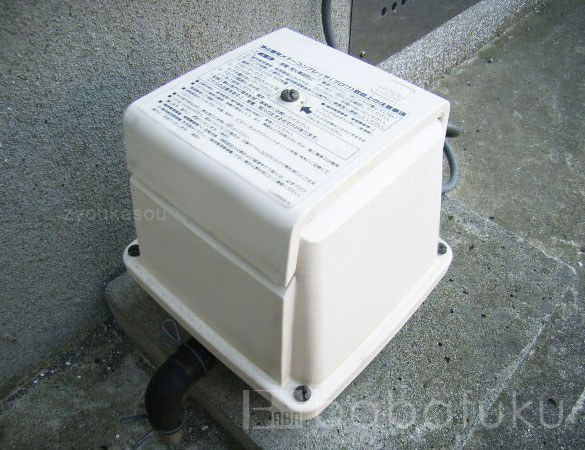 浄化槽ブロアー ニッコー(クボタ)LA-28B~35B 詳細図 浄化槽ブロアー ニッコー(クボタ)LA-28B~35B 詳細図