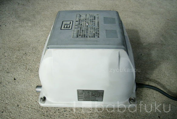 浄化槽ブロアー 西原・前澤EL(東浜TL)-60~80 詳細図 浄化槽ブロアー 西原・前澤EL(東浜TL)-60~80 詳細図