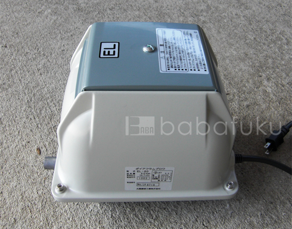 ブロアー 世晃(セコー)EL-60～100(旧タイプ) 詳細図