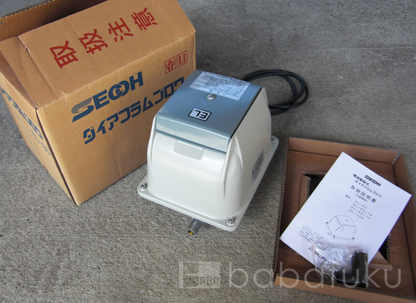 ブロアー 世晃(セコー)EL-60～100(旧タイプ) 詳細図