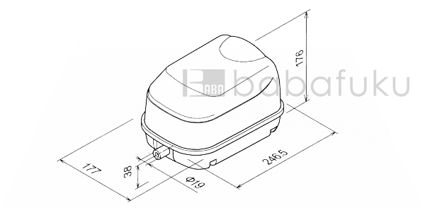 ブロアー 世晃(セコー)SLL-30～40(旧タイプ)