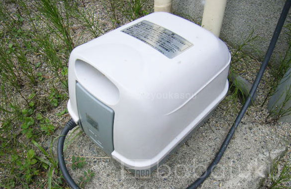 浄化槽ブロアー 東浜工業TL30~60 詳細図 浄化槽ブロアー 東浜工業TL30~60 詳細図