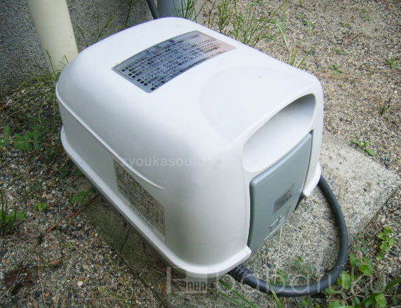 浄化槽ブロアー 東浜工業TL30~60 詳細図 浄化槽ブロアー 東浜工業TL30~60 詳細図