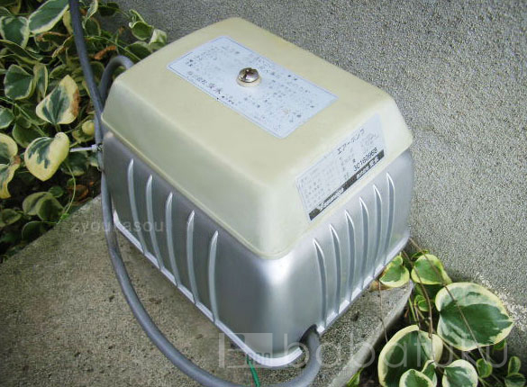 浄化槽ブロアー 安永LP30~60(旧タイプネジ式) 詳細図 浄化槽ブロアー 安永LP30~60(旧タイプネジ式) 詳細図