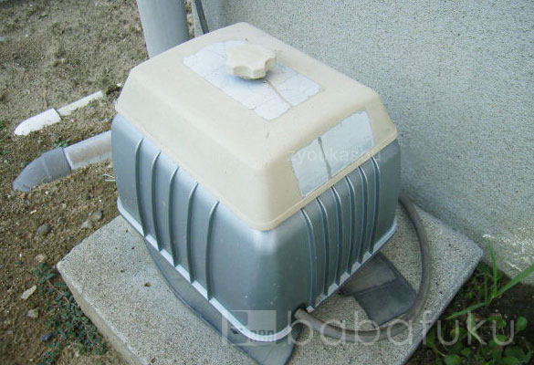 浄化槽ブロアー 安永LP30~60(旧タイプつまみ式) 詳細図 浄化槽ブロアー 安永LP30~60(旧タイプつまみ式) 詳細図