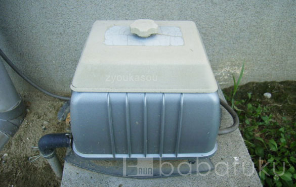 浄化槽ブロアー 安永LP30~60(旧タイプつまみ式) 詳細図 浄化槽ブロアー 安永LP30~60(旧タイプつまみ式) 詳細図