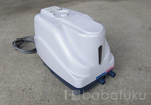 浄化槽ブロアー テクノ高槻(ニッコー・日立)CP(左) 
 (旧タイプ) 詳細図