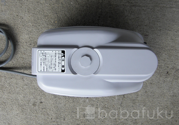 浄化槽ブロアー テクノ高槻(ニッコー・日立)CP(左) 
 (旧タイプ) 詳細図