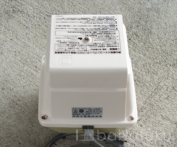 ブロアー 日東工器(クボタ)LA-30C 詳細図