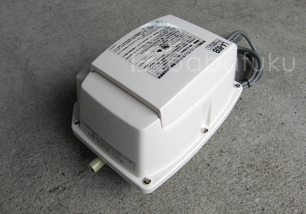 ブロアー 日東工器(クボタ)LA-80E 詳細図