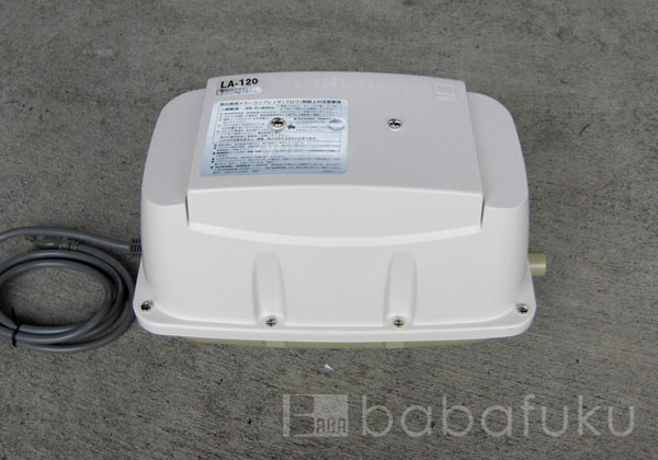 ブロアー 日東工器(クボタ)LA-120 詳細図