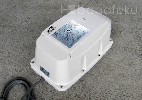 ブロアー 日東工器(クボタ)LA-120 詳細図