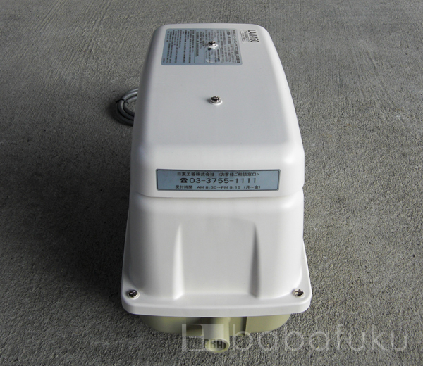 ブロアー 日東工器(クボタ)LAM-150 詳細図