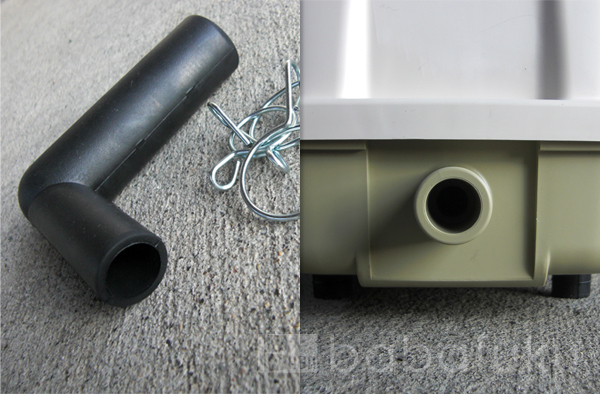 ブロアー 日東工器(クボタ)LAM-150 詳細図