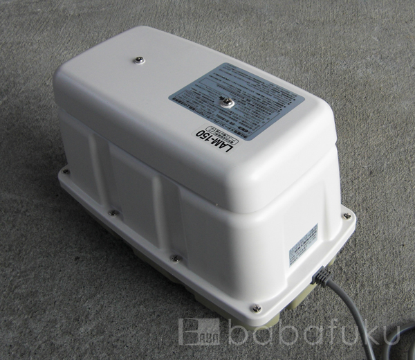 ブロアー 日東工器(クボタ)LAM-150 詳細図