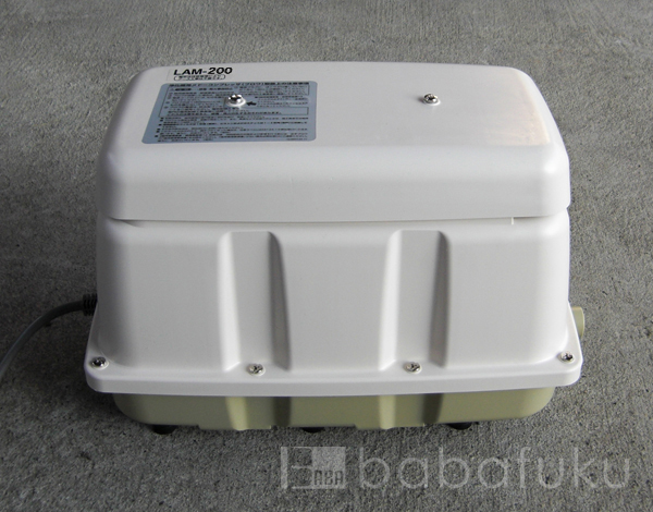 ブロアー 日東工器(クボタ)LAM-200 詳細図