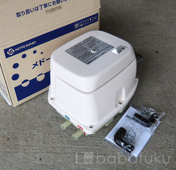 ブロアー 日東工器(クボタ) LAG-80E(左) ブロアー 日東工器(クボタ) LAG-80E(左)