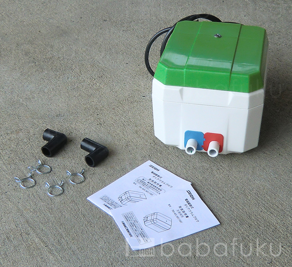 ブロアー セコー(世晃)/大晃TKO-60T(左)